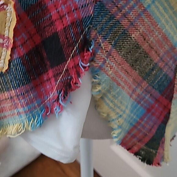 Handmade Vintage Upcycled Kantha & Flannel Shacket - THE DAVE MATHEWS BAND - Picture 8 of 11